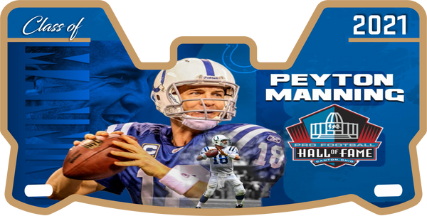 Peyton Manning Colts Helmet Visors Full Size
