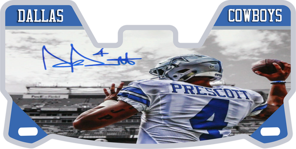 Dallas Cowboys Helmet Visors Full Size