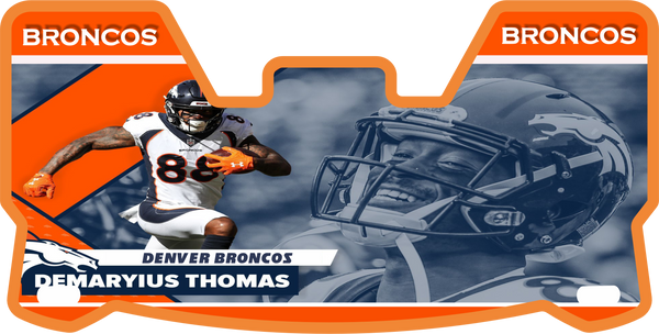 Broncos Players Helmet Visors Full Size