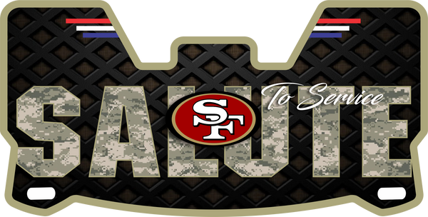 49ers Helmet Visors Full Size