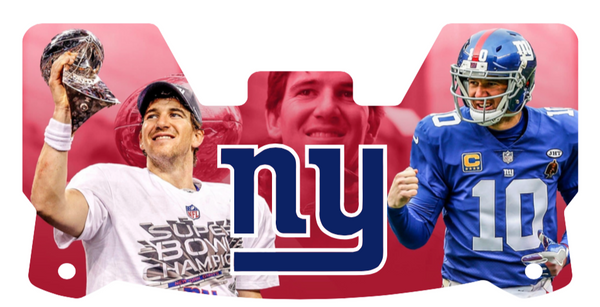 Eli Manning Giants Helmet Visors Full Size