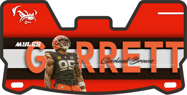 Browns Players Helmet Visors Full Size