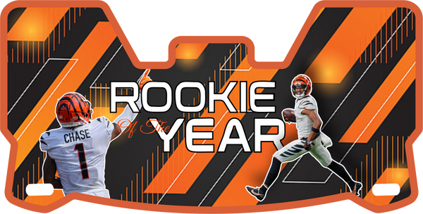 Joe Burrow Bengals Helmet Visor Full Size