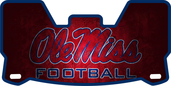 Ole Miss Helmet Visors Full Size