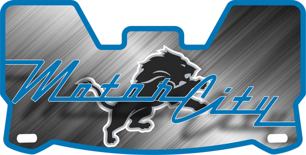 Detroit Lions Helmet Visors Full Size