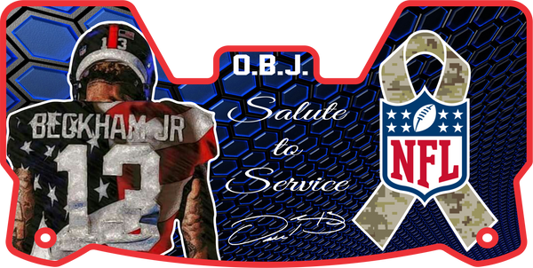 Odell Beckham Jr. Giants Helmet Visors Full Size