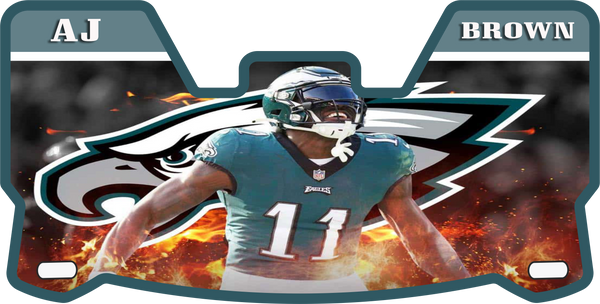 Eagles Current Players Helmet Visors Full Size