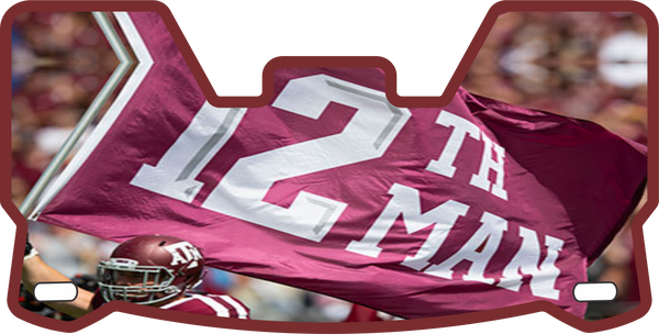 Texas A&M Helmet Visors Full Size