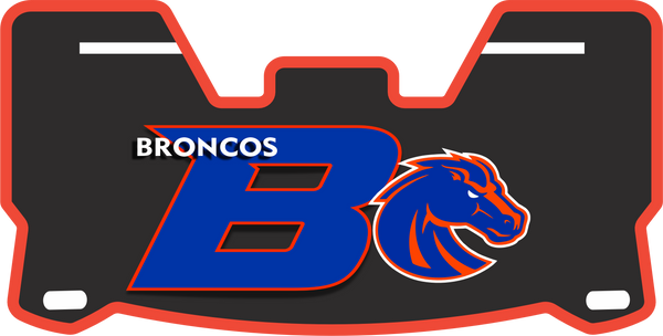 Boise State Broncos Helmet Visors Full Size