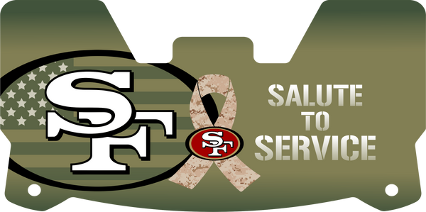 49ers Helmet Visors Full Size
