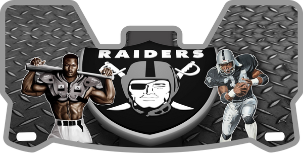 Raiders Bo Jackson Helmet Visors Full Size