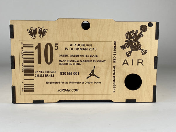 University of Oregon Collector's Shoe Box