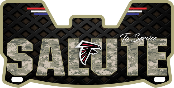 Atlanta Falcons Helmet Visors Full Size