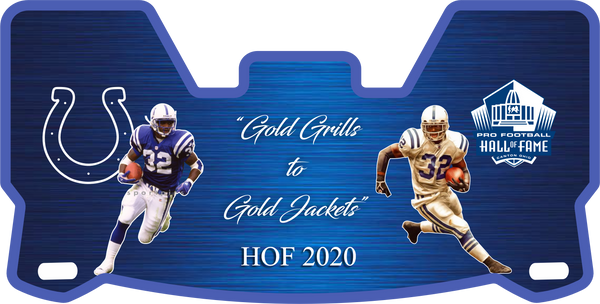 Edgerrin James Colts Helmet Visors Full Size