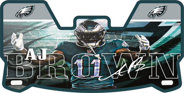 Eagles Current Players Helmet Visors Full Size