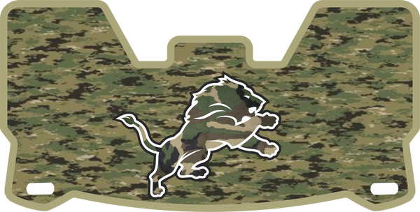 Detroit Lions Helmet Visors Full Size