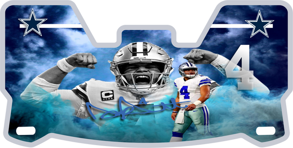 Dallas Cowboys Helmet Visors Full Size