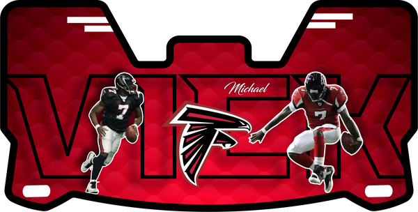 Michael Vick Helmet Visors Full Size