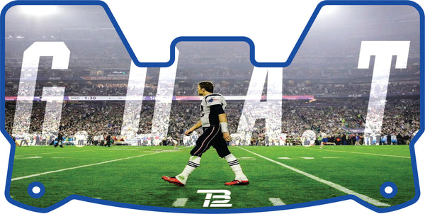 Tom Brady Helmet Visors Full Size