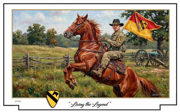 1st Cavalry Division - Living the Legend - Design 2