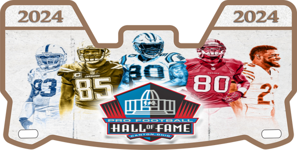 Hall of Fame Helmet Visor Full Size