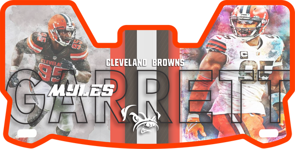 Browns Players Helmet Visors Full Size