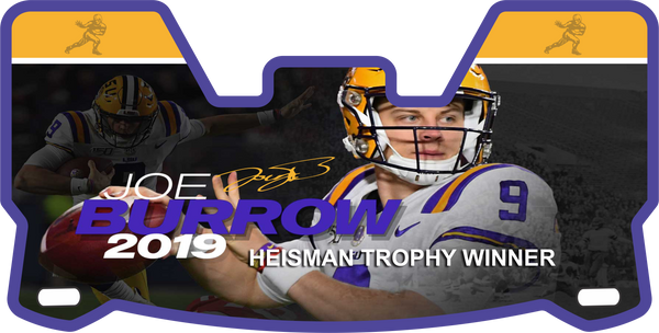 Heisman Winners Helmet Visors Full Size