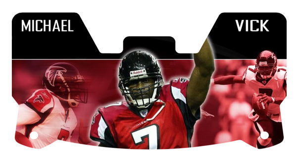 Michael Vick Helmet Visors Full Size