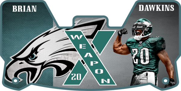 Brian Dawkins Weapon X Full Size Helmet Visors