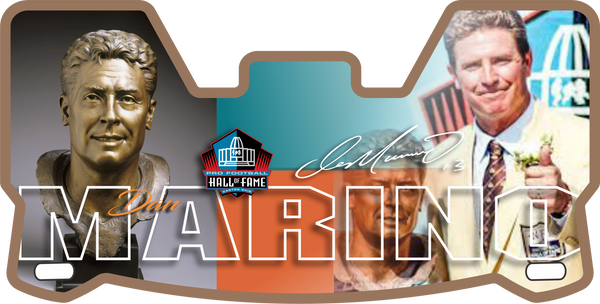 Miami Dolphins Dan Marino Helmet Visors Full Size