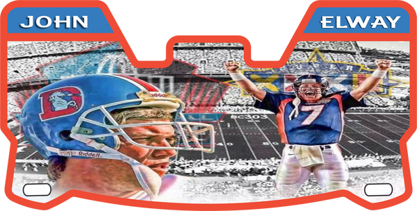 John Elway Broncos Helmet Visors Full Size