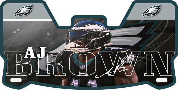 Eagles Current Players Helmet Visors Full Size