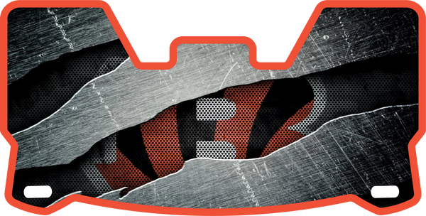 Cincinnati Bengals Helmet Visor Full Size