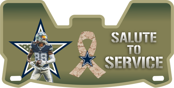 Dallas Cowboys Helmet Visors Full Size