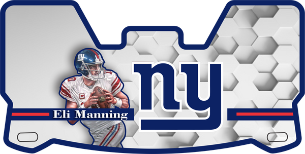 Eli Manning Giants Helmet Visors Full Size