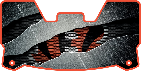 Joe Burrow Bengals Helmet Visor Full Size