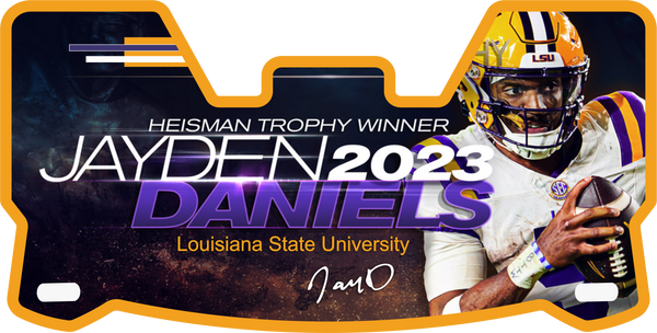 Jayden Daniels Washington Commander's Helmet Visors Full Size