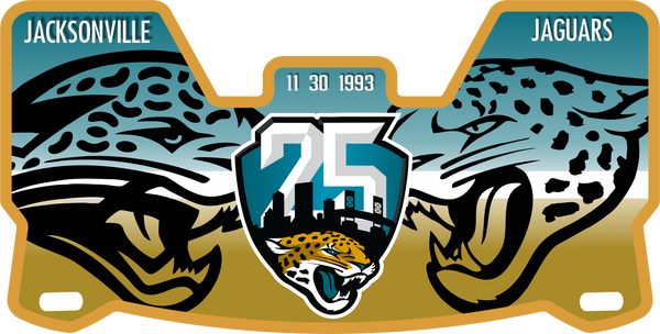 Jaguars Helmet Visors Full Size