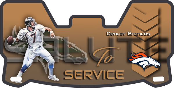 John Elway Broncos Helmet Visors Full Size