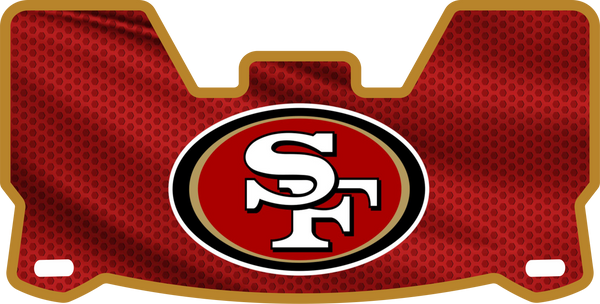 49ers Helmet Visors Full Size