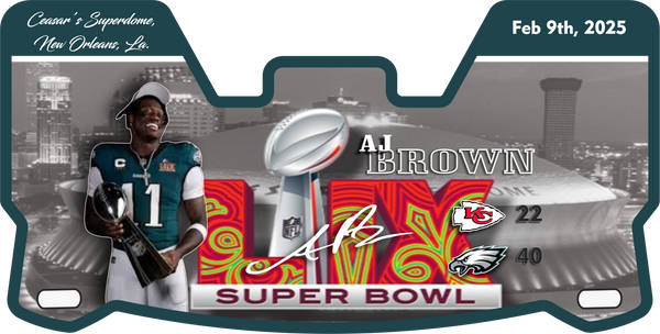 Eagles Current Players Helmet Visors Full Size