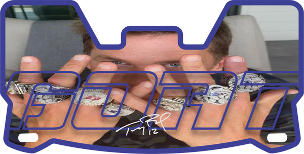 Tom Brady Helmet Visors Full Size