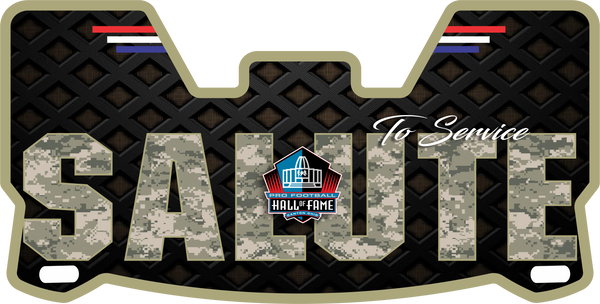 Hall of Fame Helmet Visor Full Size
