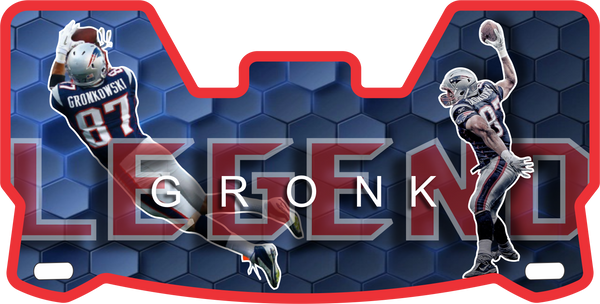 Gronkowski Helmet Visors Full Size