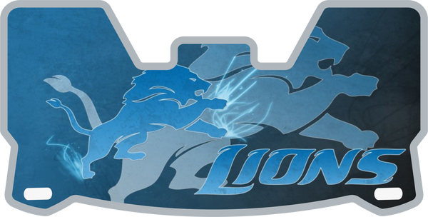 Detroit Lions Helmet Visors Full Size