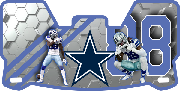 Dallas Cowboys Helmet Visors Full Size