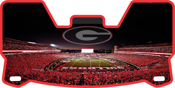 Georgia Bulldogs Helmet Visors Full Size