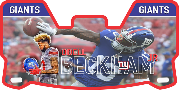 Odell Beckham Jr. Giants Helmet Visors Full Size