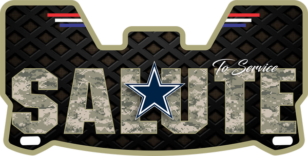 Dallas Cowboys Helmet Visors Full Size