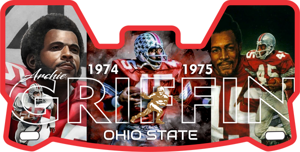 Heisman Winners Helmet Visors Full Size